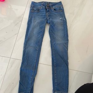 American Eagle Stretch Skinny Jeans size 0 Regular